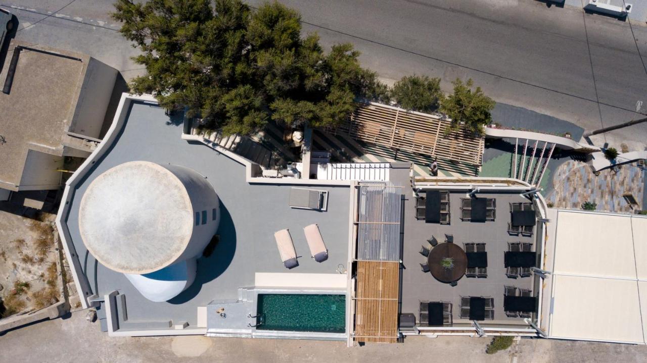 Lami Traditional Windmill - With Private Pool And Jacuzzi Pýrgos Exterior foto